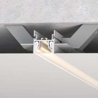 Алюминиевый профиль для натяжного потолка под светодиодную ленту LL-2-ALP023 4690389205101