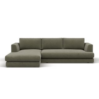 Модульный диван Highland Furniture CROSS SECTIONAL 286см серого цвета