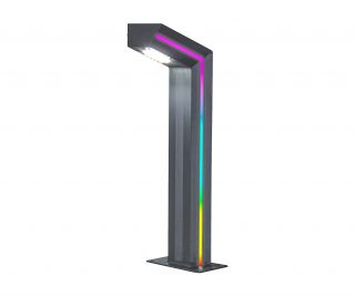 Светильник уличный c пультом KINK Light Такоми 10W LED IP65 4000K Декоративная подсветка RGB 09207-F(220V),16(RGB)