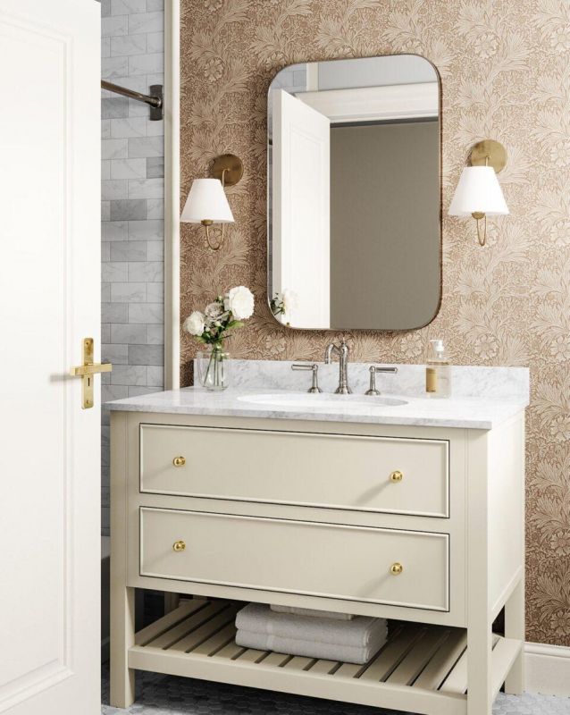 Золотое настенное зеркало LH Mirror Home “Олни” BD-3117716 фото 2