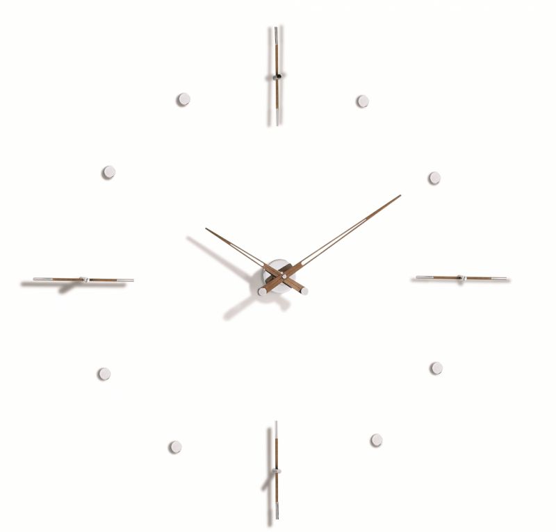 Часы Nomon MIXTO N 155 WALNUT/CHROME BD-111806 фото 1