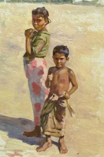Картина "Бангладеш. Дети Бенгалии" Владимир Лаповок