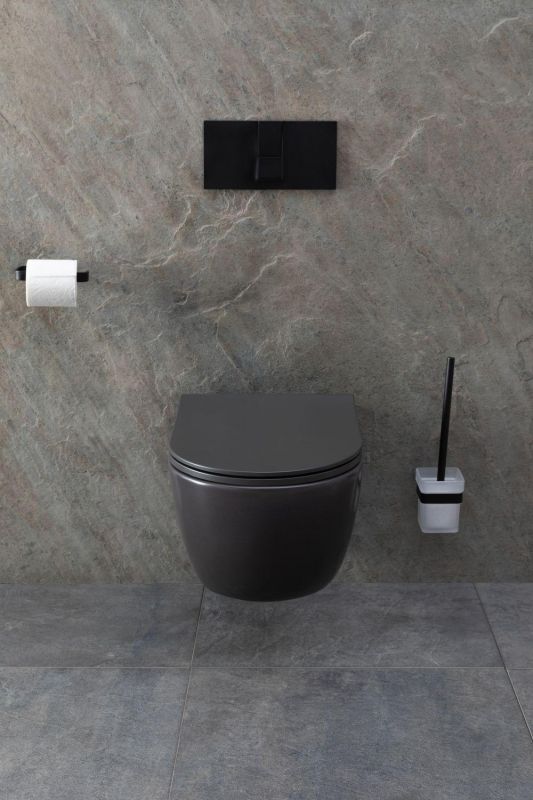 Чаша подвесного унитаза Allen Brau Priority 4.31001.AN антрацит фото 21