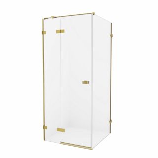 Душевой уголок New Trendy AVEXA GOLD BRUSHED 100x120 EXK-1762 золото брашированное