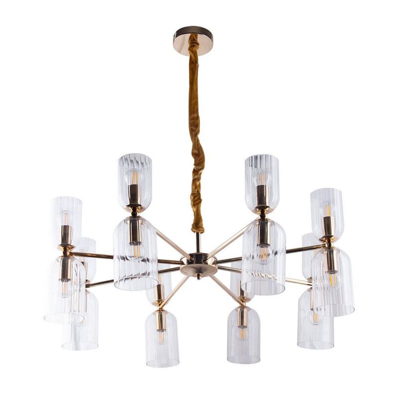 Подвесная люстра Arte Lamp Charm 40W E14 A1623LM-16GO фото 1