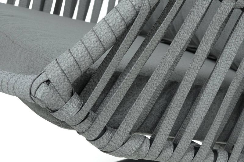 Подвесное кресло 4SIS Капри из искусственного ротанга, серого цвета BD-3128343 фото 4