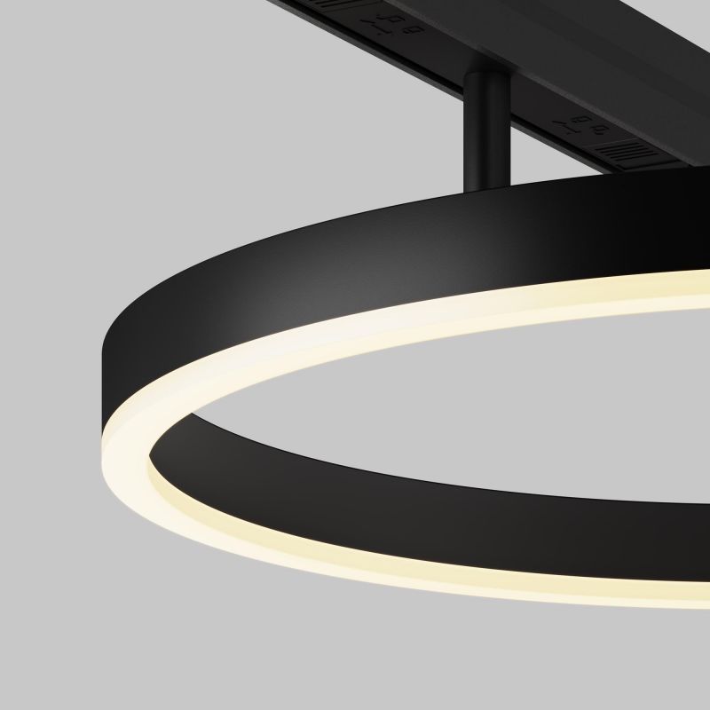Трековый светильник Maytoni Rim LED теплый свет (3000К) 24W TR227-2-24W3K-B фото 3