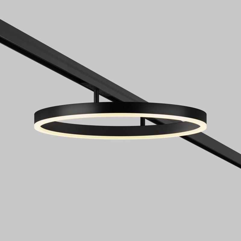 Трековый светильник Maytoni Rim LED теплый свет (3000К) 24W TR227-2-24W3K-B фото 4