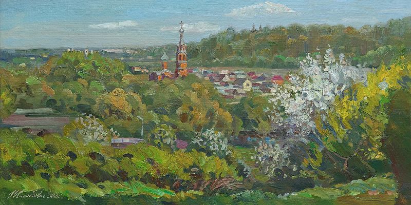 Картина "И вновь весна" Жлабович Анатолий фото 1