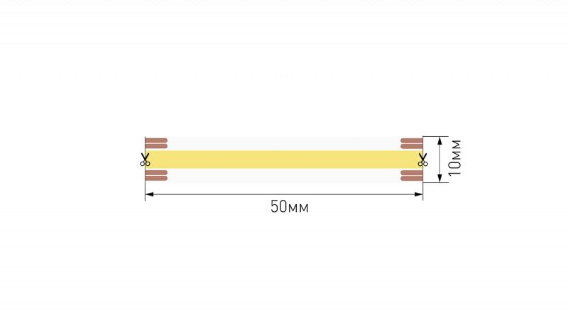 Лента светодиодная SWG PRO COB, 640 LED/м, 15 Вт/м, 24В , IP20, Цвет: CCT 00-00027999 фото 1