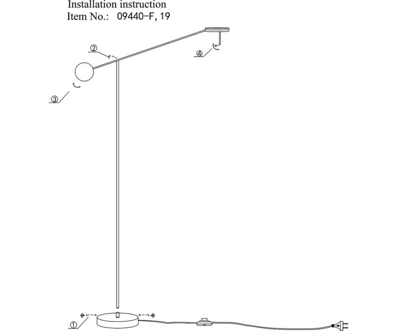Торшер KINK Light Некси 8W LED  3000K 09440-F,19(3000K) фото 2