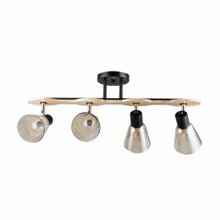 Спот Arte Lamp HARMONY 60W E27 220V IP20 A5112PL-4BK
