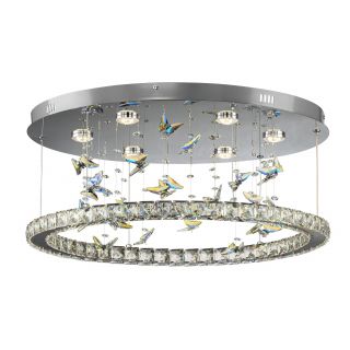 Люстра хрустальная с пультом Citilux ETERA 3000-5500К 36W CL322050