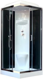 Душевая кабина Royal Bath RB80HP6-BT-CH 80x80