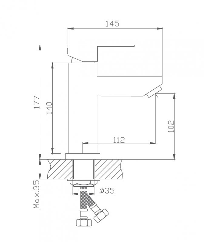 Смеситель Haiba HB801 HB10801