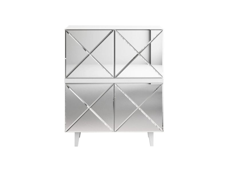 Шкаф Kristal ОГОГО Обстановочка зеркальный BD-1754398 фото 1