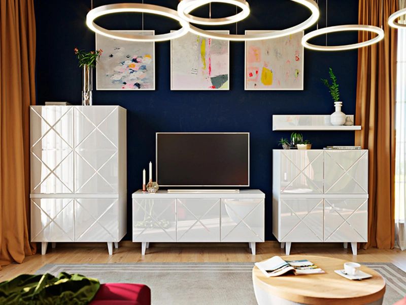 Шкаф Kristal ОГОГО Обстановочка зеркальный BD-1754398 фото 3