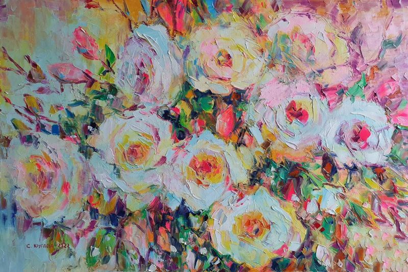Картина "Утренняя роса" 50x70 Светлана Круглова