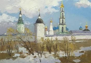 Картина "Троице-Сергиева Лавра" Вилкова Елена фото 1