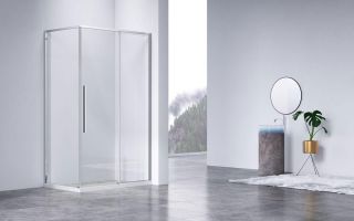 Душевой уголок Vincea Slim-N VSR-4SN9011CL 110x90 см, профиль хром, стекло прозрачное