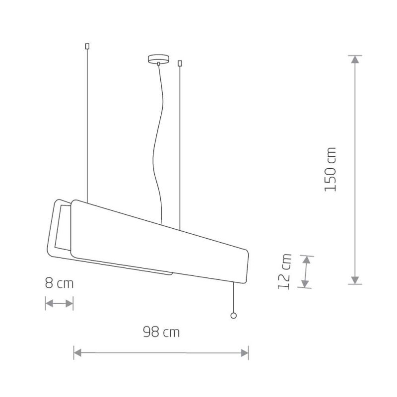 Подвесной светильник Nowodvorski Oslo Led 90 3000K 16W 7520 фото 6