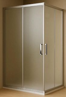 Душевой уголок Royal Bath HPD RBHPD-C-ST 90, профиль хром матовый, стекло матовое