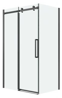 Душевой уголок Grossman Classic 120.K33.04.1580.42.00, 150х80 см, профиль графит сатин, стекло прозрачное