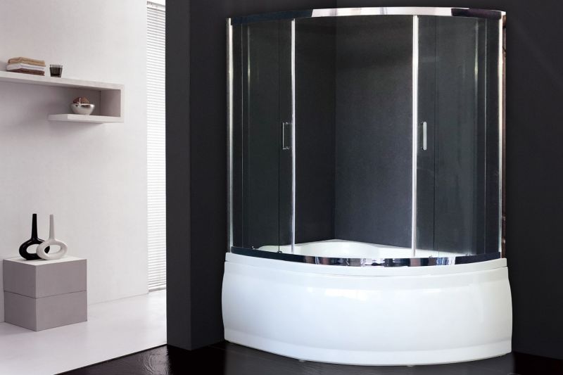 Душевая штора Royal Bath ALPINE 170x100x150, RB170ALP-T-CH фото 1