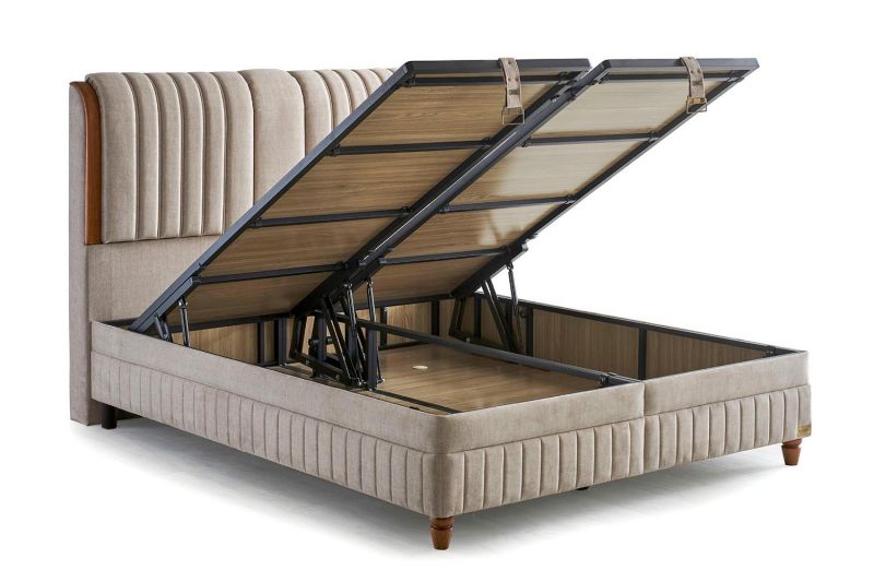 Кровать BAMBI с подъёмным механизмом KAPOK NATUREL 160x200 К0032 фото 2