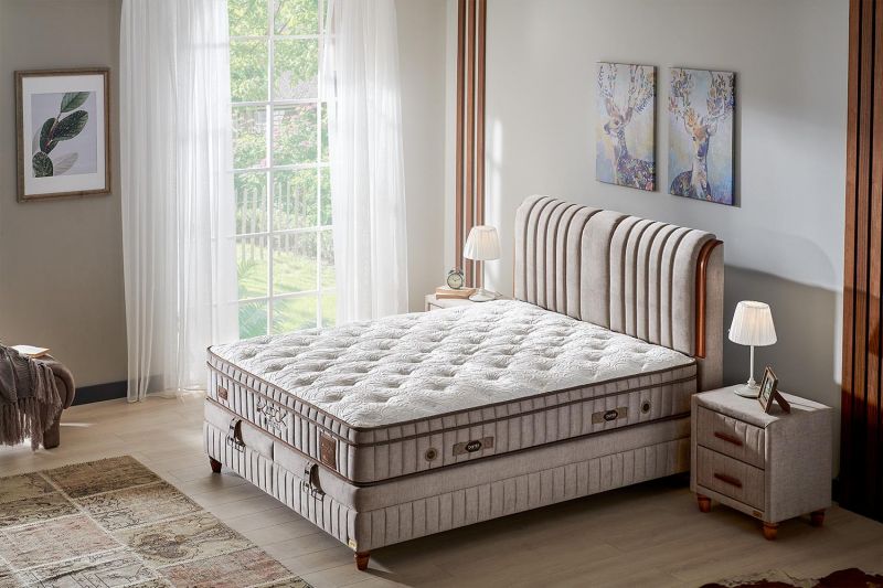 Кровать BAMBI с подъёмным механизмом KAPOK NATUREL 160x200 К0032 фото 5