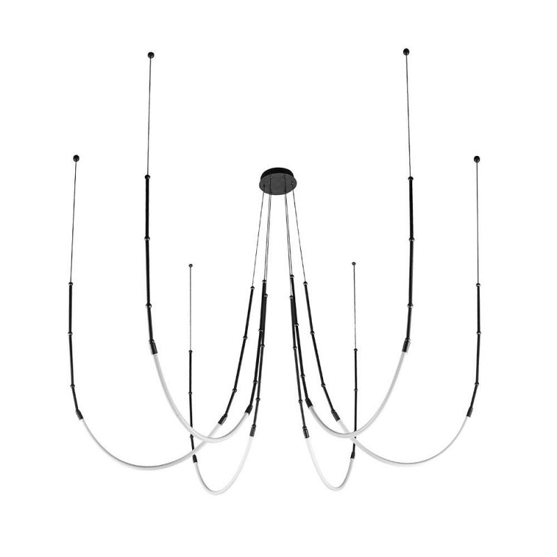 Подвесная люстра Arte Lamp Klimt 39W LED 3000К (теплый) A2850SP-42BK фото 1