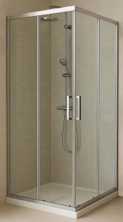 Душевой уголок Royal Bath HPD RBHPD-T-ST 75 профиль хром матовый, стекло прозрачное