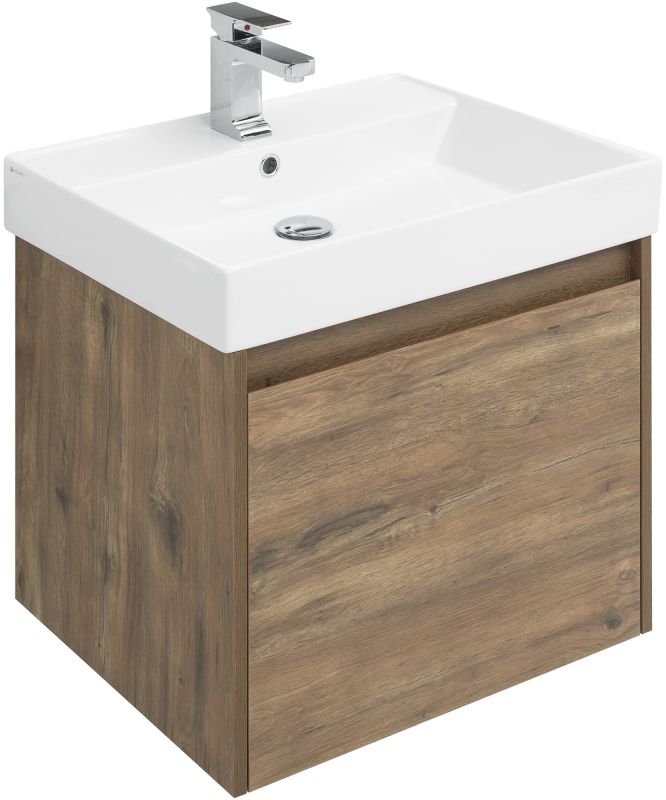 Тумба с раковиной Aquanet Nova Lite 60 00254694 дуб рустикальный фото 10
