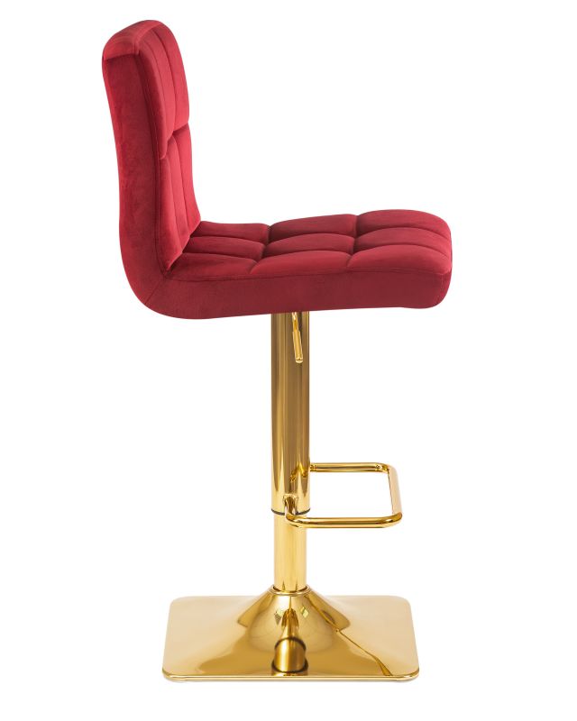 Стул Dobrin 5016-LM GOLDIE,  цвет сиденья бордовый (MJ9-43), цвет основания золото