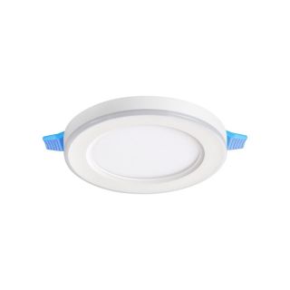 Светильник встраиваемый светодиодный (три сценария работы) NovoTech SPAN LED 4К 6W+3W 1-265V 630Лм 359012 SPOT