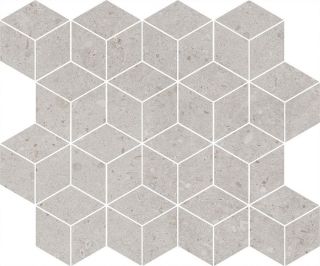 Kerama Marazzi T017/14053 Декор Риккарди мозаичный серый светлый матовый 45x37,5x1