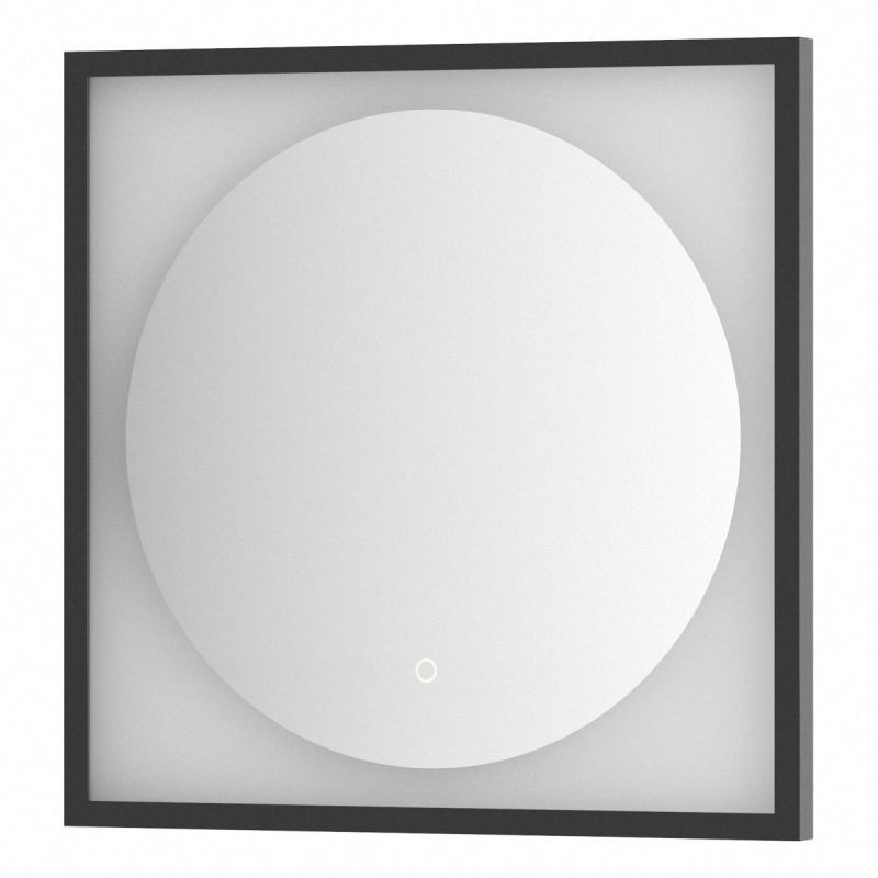 Зеркало для ванной DEFESTO ECLIPSE DF 2231S с LED-подсветкой и сенсорным выключателем Ø60см фото 1