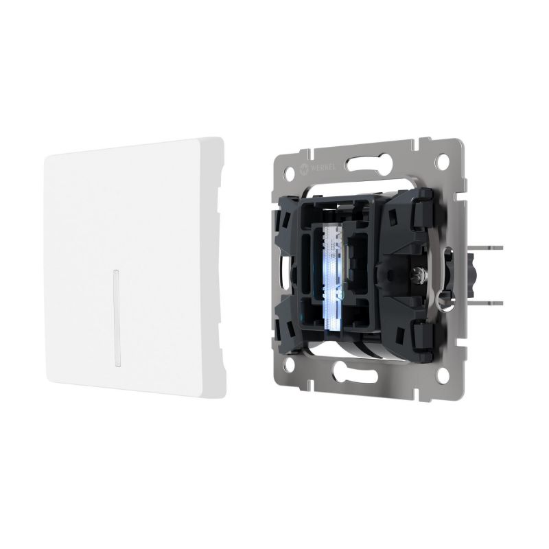 Блок LED подсветки для выключателя 2 шт. Werkel (голубой) W8010102 фото 2