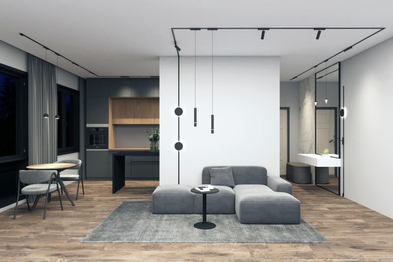 Светильник для трека Denkirs Air Linear 3000 со светодиодом, 3000K,черный,DK5300-BK фото 4