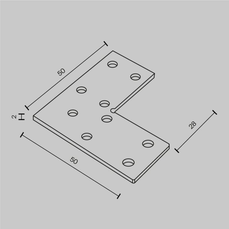 Соединитель угловой Maytoni Accessories for tracks Exility TRA034CL-21 фото 6