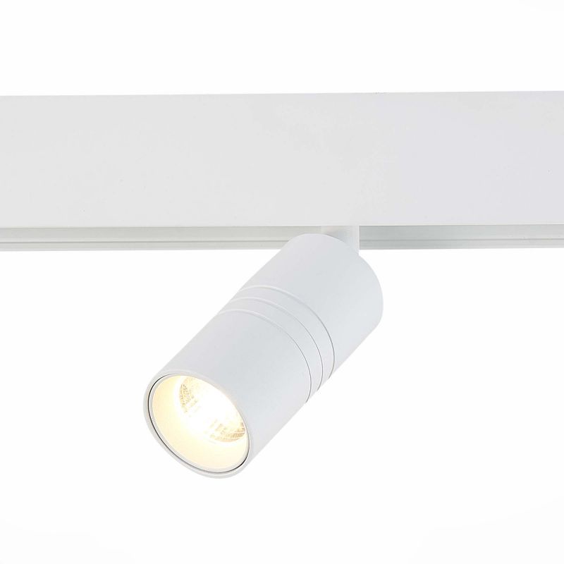 Магнитный трековый светильник ST Luce белый LED 1*7W 3000K SKYLINE 48 ST365.536.07