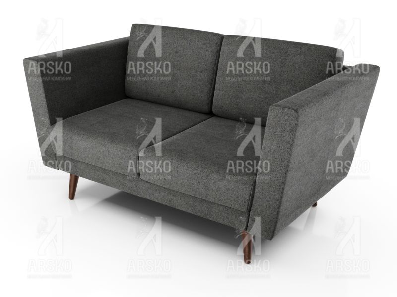 Диван двухместный Гуннар графитовая рогожка BD-2159976