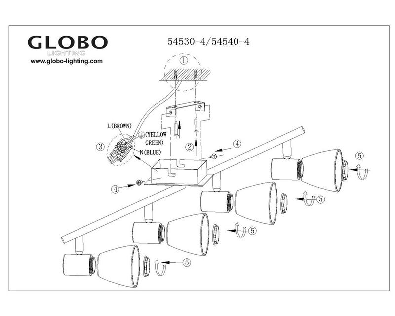 Спот Globo 54530 E14 220V IP20 54530-4 фото 4