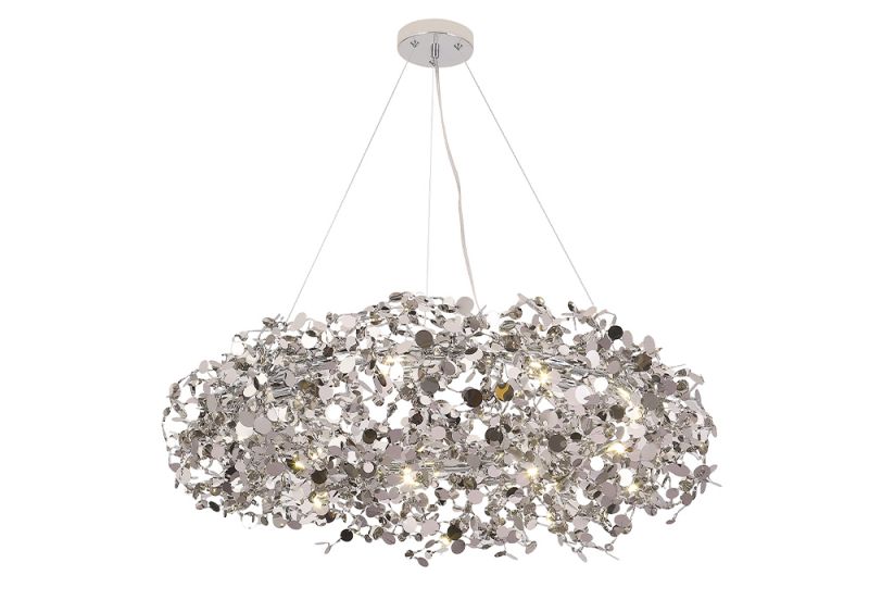 Люстра Crystal Lux GARDEN SP9 D800 CHROME