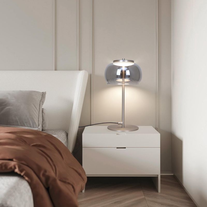 Настольная лампа Favourite Trendig 4376-1T LED 4000 белый, черный, серый, никель