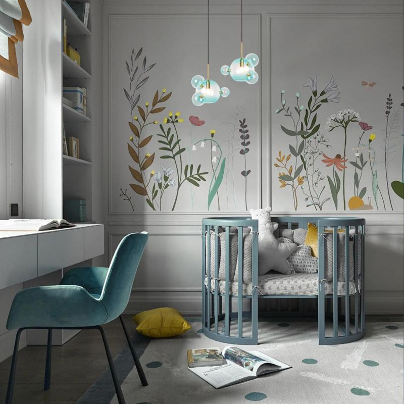 Подвесной светильник LOFT IT Bolle 2027-P4 Blue mini фото 8