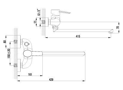 Смеситель Lemark Atlantiss LM3217C