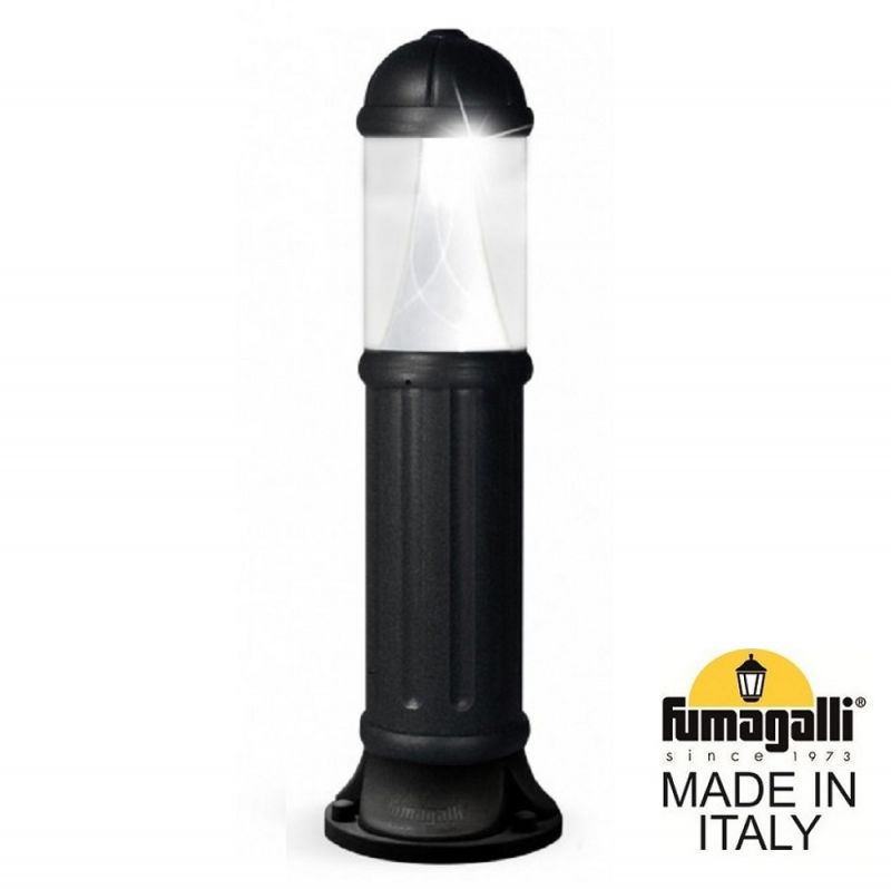 Уличный светильник-столб FUMAGALLI SAURO черный D15.554.000.AXD1L.CRB