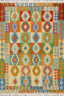 Пакистанский ковер из шерсти Carpet «KILIM» 23-398 155 x 220 см