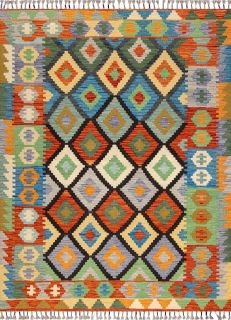 Пакистанский ковер из шерсти Carpet «KILIM» 23-373 148 x 198 см